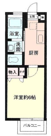リリ参番館の間取り画像