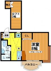 ぱいんくれすとの間取り画像
