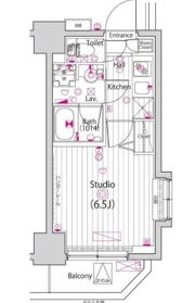 ガーラ・シティ横浜反町の間取り画像