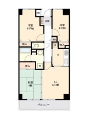 アーバンパーク市ヶ尾の間取り画像