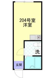フォンテーヌ根岸の間取り画像