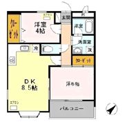 エステート西府中の間取り画像