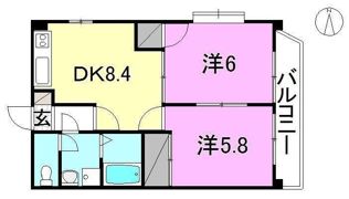 グレイスフル立花の間取り画像