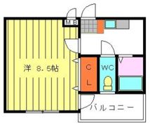 グレイスコートNAGAMINEの間取り画像