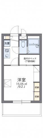レオパレス松島中前の間取り画像