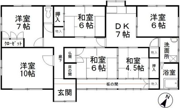 間取図