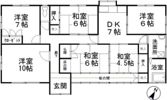 海老山町貸家の間取り画像