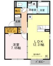 フィオレットA棟の間取り画像