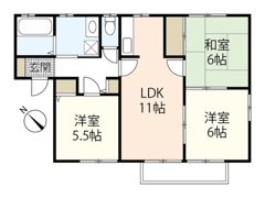 エイトトータス3番館の間取り画像