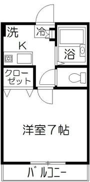 マーブル武蔵浦和の間取り画像