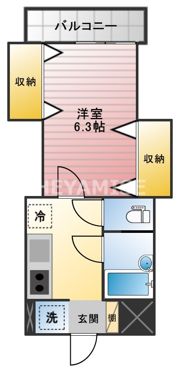 プチメゾン天満の間取り画像