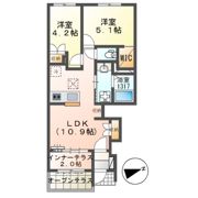 Colza（コルザ）の間取り画像