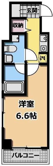 ラ・ヴィスタ西新宿の間取り画像