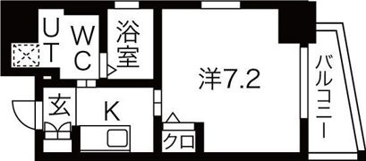 ヴァンデュール名古屋御器所の間取り画像