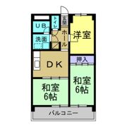 暁タウン西棟の間取り画像