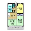暁タウン西棟の間取り画像