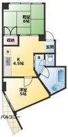 なり駒第3ビルの間取り画像