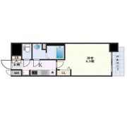 プレサンス難波マジョリティの間取り画像