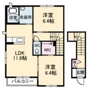 ハイツアンジェリー B棟の間取り画像