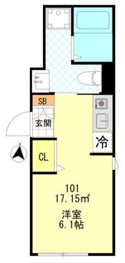 FERIO三河島の間取り画像