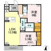 D-ROOMフィオーレの間取り画像