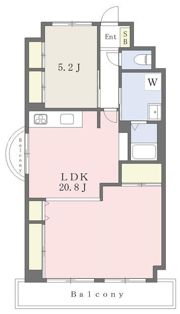 シャトーリバーサイドの間取り画像