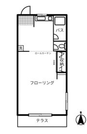 ハイツエルメスの間取り画像