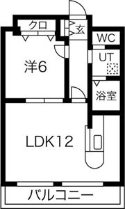 カームHARA(カームハラ)の間取り画像