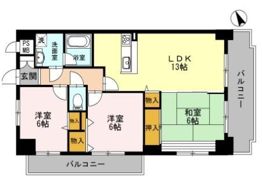 エール豊岡の間取り画像