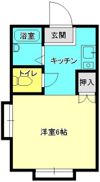 ビューハウス平井の間取り画像