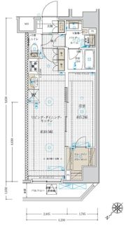 ベルグレード浅草DUEの間取り画像