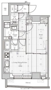 プレミアムキューブG市谷甲良町の間取り画像