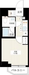 ラヴェニール横浜蒔田の間取り画像