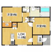 テイクVI1号棟の間取り画像