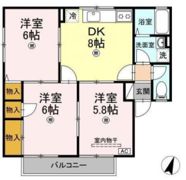 アビーロード D棟の間取り画像