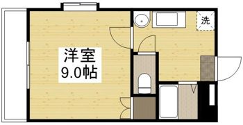 カレン下中野の間取り画像