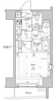 プレミアムキューブG市谷甲良町の間取り画像