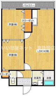 島村第三ビルの間取り画像