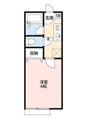 神谷ハイムの間取り画像