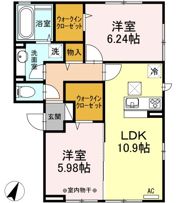 ソレイユ・ジンの間取り画像