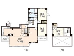 カルチェ並木通りの間取り画像