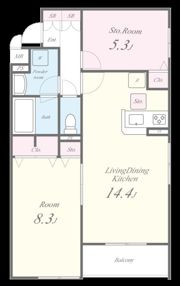 アークパレス和光の間取り画像