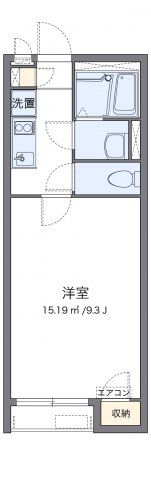 クレイノ光彩SOUTHの間取り画像