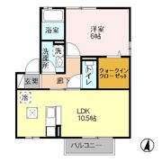 メナージュ ABの間取り画像