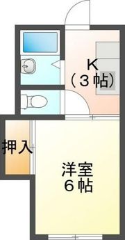 フォーブル間嶋の間取り画像