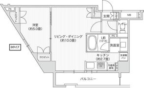 レジディア笹塚Ⅱの間取り画像