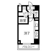 S-RESIDENCE難波Vialeの間取り画像