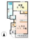 Le Grand Y(ルグランイグレック）の間取り画像