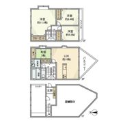 江戸川戸建の間取り画像