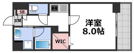 グランパシフィック田島Luxeの間取り画像